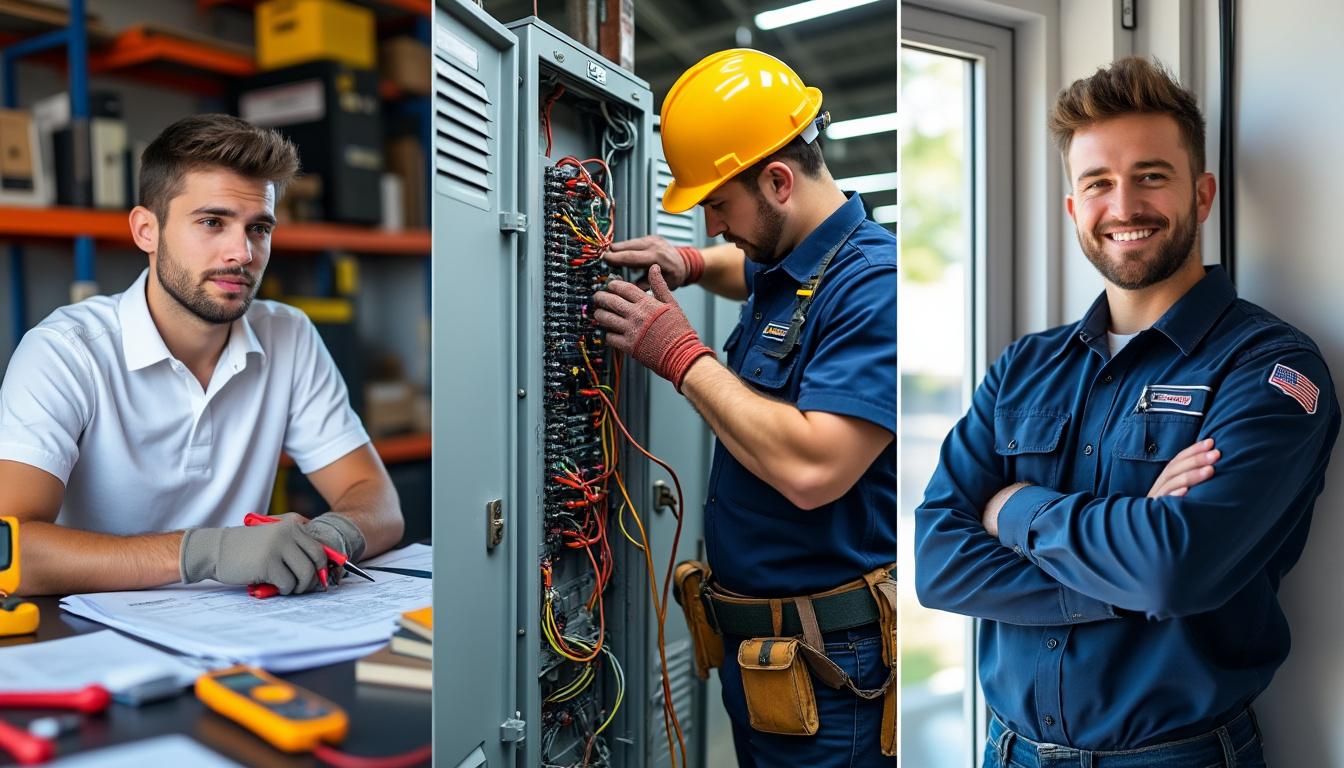 découvrez les étapes clés pour devenir électricien professionnel qualifié grâce à notre formation complète, alliant théorie et pratique pour maîtriser tous les savoir-faire du métier.