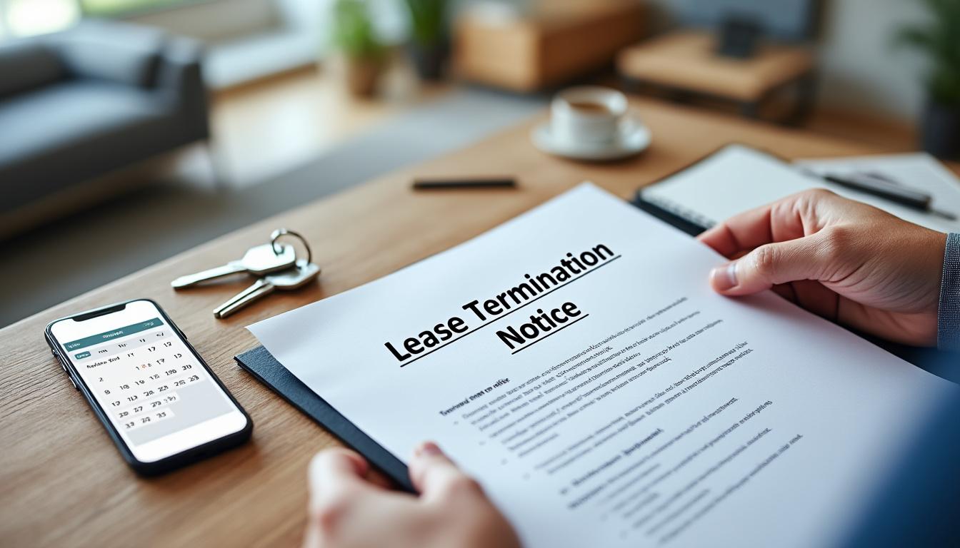 découvrez notre guide complet sur la résiliation de bail : modèle de lettre gratuit, délais légaux à respecter et démarches essentielles pour mettre fin à votre contrat de location en toute sérénité.