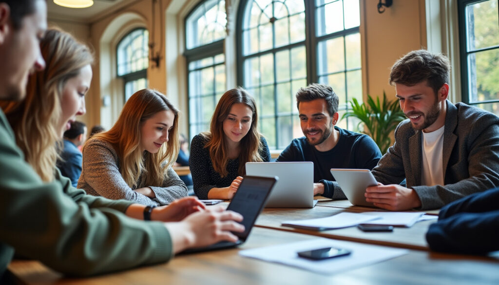découvrez comment l'intranet de l'université de caen favorise la collaboration entre étudiants et personnels en centralisant les informations et facilitant les échanges.