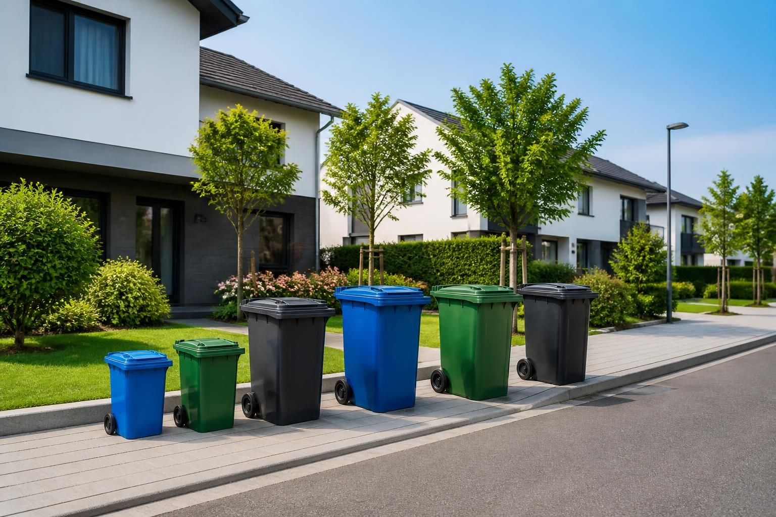 découvrez les différents types de conteneurs poubelle, leurs capacités ainsi que les points de collecte situés près de chez vous pour une gestion des déchets efficace et écologique.