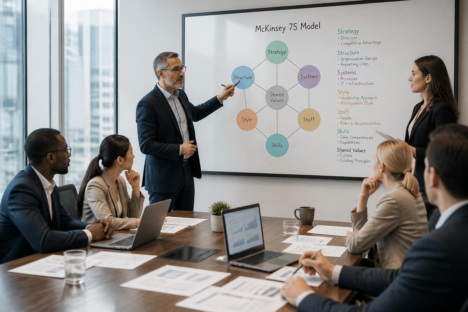 découvrez le modèle 7s de mckinsey, ses principes clés et comment l'appliquer efficacement pour améliorer la performance et la gestion de votre entreprise.