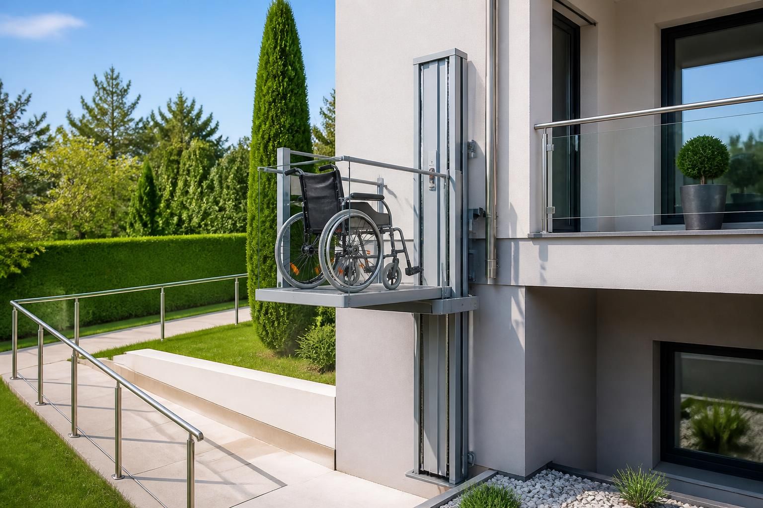 découvrez tout sur le monte-charge extérieur : prix, installation et utilisation adaptés pour maison et fauteuil roulant. facilitez vos déplacements en toute sécurité et confort.