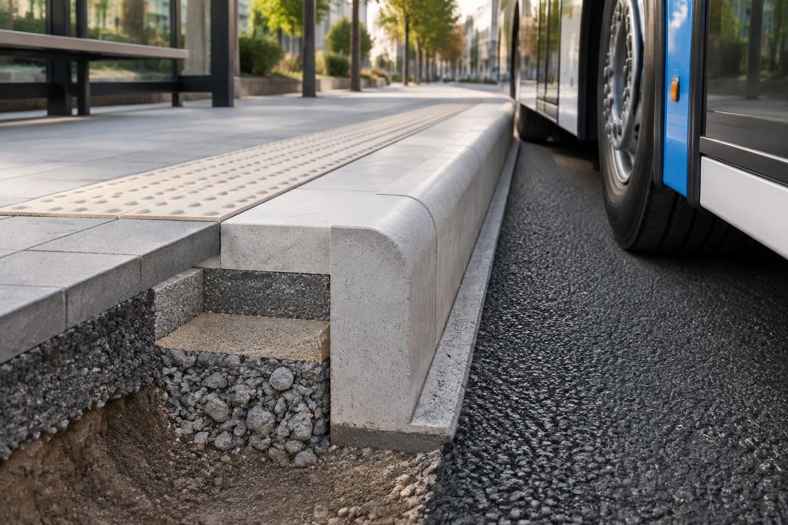 découvrez les dimensions, matériaux et caractéristiques techniques des bordures de quai de bus pour garantir sécurité, accessibilité et durabilité.
