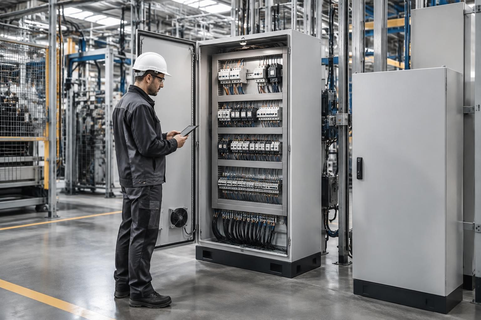 découvrez comment choisir une armoire électrique industrielle conforme aux normes et adaptée aux besoins de votre installation.