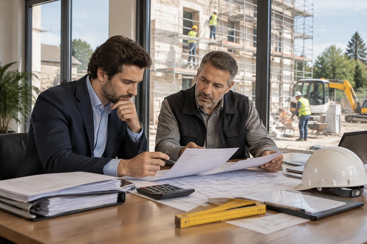 racheter une entreprise du bâtiment : vérifiez ses comptes, ses contrats, ses assurances et ses chantiers avant de vous engager.